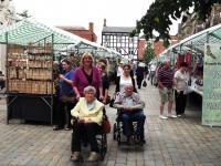 The farmers market in Lichfield