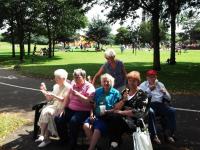 The ice creams went down well